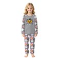 thumbnail image 3 of Halloween Family Pajamas Set Raglan Sleeve, Soft Matching Halloween Pajamas with Pumpkin Bow Ghost Print, Cute Family Halloween Pajama Set Sleepwear, 3 of 7