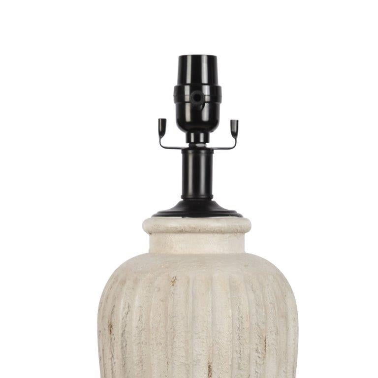 Better Homes & Gardens Large Ribbed Ceramic Table Lamp photo 4