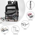 thumbnail image 3 of Seconds Of Summer Backpacks Basic Shoulder Daypack Bookbag Satchel Knapsack Rucksack-XTYD1778, 3 of 3