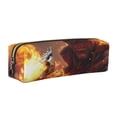 thumbnail image 1 of Fotbe Western Fire Cowboy Estuche para Lápices de Cuero con Estampado, Estuche con Cremallera Resistente, Organizador Compacto y Elegante para Papelería, 1 of 7