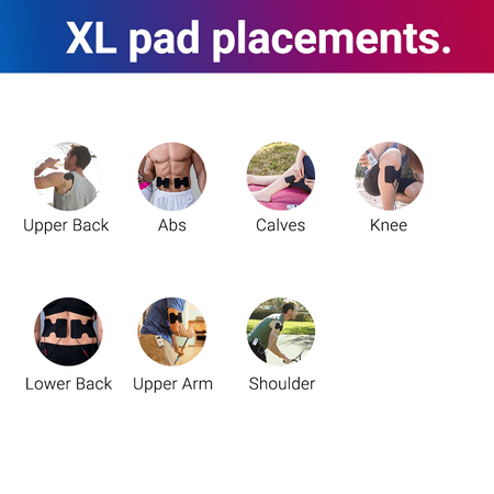 TENS Unit + EMS System - Combination Dual Channel Electrotherapy + Strength and Recovery System from iReliev