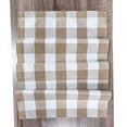 thumbnail image 3 of Fennco Styles Beige Buffalo Check Rustic Table Runner 16" W x 120" L - Handmade in USA, 3 of 16