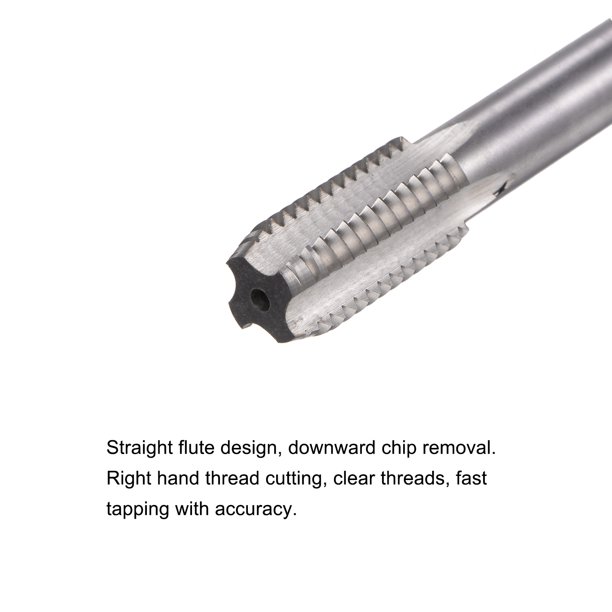 CoCud Rosca Fresado Machos, Métrico M2.5 X 0.45 Rosca H2, Alta