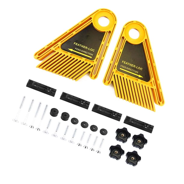 facefd 2PCS Multi-purpose Feather Board Cutting Guide Wood trimmer ...
