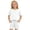 White, variant on Rggeeun Girls Child Clothes Sets Solid Color Short Sleeve Crew Neck Loose Fit Top & Elastic Waist With Side Pockets Above Knee Shorts For Summer Party Casual Wear,Khaki,11-12 Years