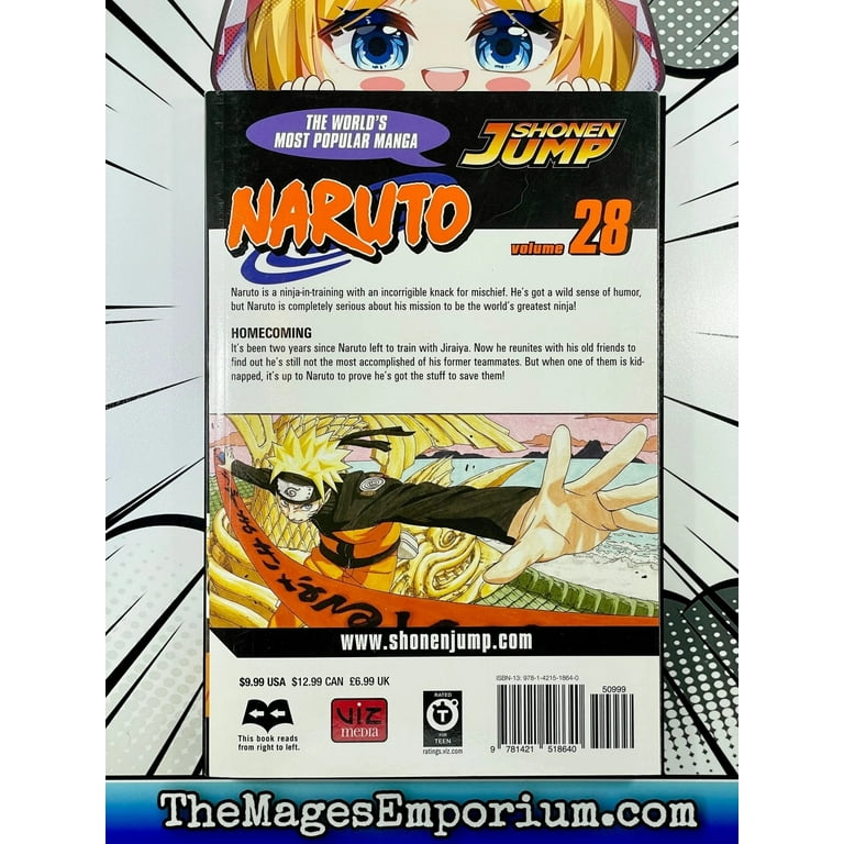 Naruto Naruto, Vol. 28, (Paperback) - Walmart.com