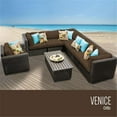 thumbnail image 1 of TKC Venice 8 Piece Outdoor Wicker Patio Furniture Set, 1 of 1