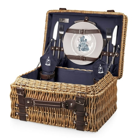 

PICNIC TIME Disney Beauty and the Beast - Champion Picnic Basket Navy Blue
