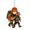C, variant on Monkey Hugging Plush Toy Keychain 2D Monkey Acrylic Keychain for Backpack Purse Car Keys Emotional Gift for Family Friends