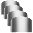 thumbnail image 1 of Stainless Steel Finger Guard, Kitchen Finger Protector, 4 Pcs of Knife Guard, For Dicing and Slicing in Kitchens, 1 of 6