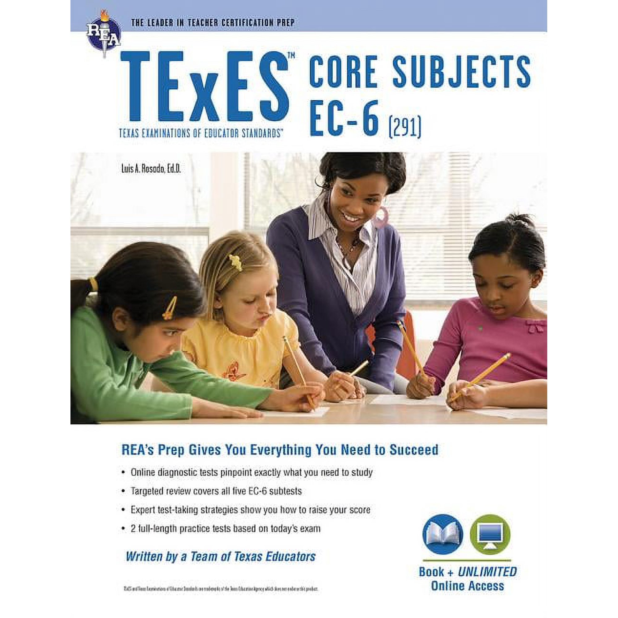 TExES Teacher Certification Test Prep: TExES Core Subjects EC-6 (291) Book + Online (Edition 3) (Paperback)
