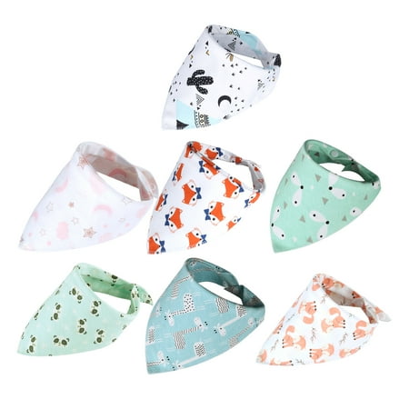 

Hemoton Bibs Cotton Bib Baby Food Adjustable Drooler Waterproof Feeding Babies Towels Burping Bandana Catch Terry Infant