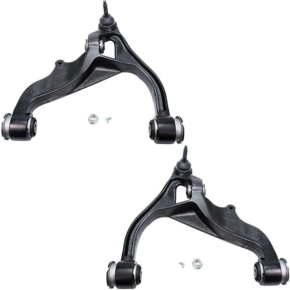 Detroit Axle - 4WD Front Lower Control Arms w/Ball Joints Replacement for 2006-2015 2016 2017 2018 Dodge Ram 1500-2pc Set