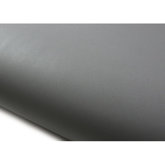 ROSEROSA Peel and Stick PVC Solid Self-Adhesive Wallpaper Covering Counter Top Shelf Liner Gray 2.00 Feet(W) X 6.56 Feet(L)