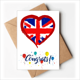 thumbnail image 1 of Tarjetas de felicitación de matrimonio Unbranded con ilustración de bandera, 1 of 4