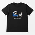 thumbnail image 3 of Got Too Silly Goose Graphic T-Shirt, Funny Unisex Short Sleeve Tee, 3 of 9