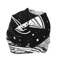 thumbnail image 4 of Disketp Cosmic Landscape Celestial Art Unisex Knit Hats Beanies Hats for Men Women Winter Beanies Men's Women's Knit Cuffed Beanies Hats Beanie, 4 of 7