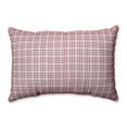 thumbnail image 2 of Pillow Perfect 599205 Bas de Campagne Rouge & Blanc Rectangulaire Jeter Oreiller, 2 of 2