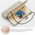 thumbnail image 3 of Autua Underwater World Travel Jewelry Box for Necklace, Ring, Earring - Compact Size and Secure Zipper Design Pink, 3 of 5