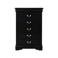 thumbnail image 2 of ACME Louis Philippe Chest in Black, 2 of 4