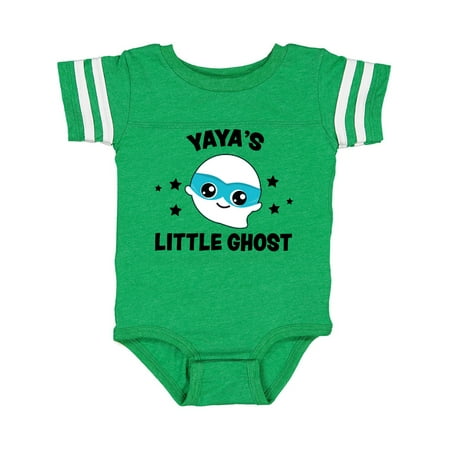 

Inktastic Cute Yaya s Little Ghost with Stars Gift Baby Boy or Baby Girl Bodysuit
