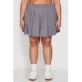 thumbnail image 4 of Womens Plus Size High Waisted Active Pleated Skirt, 4 of 6