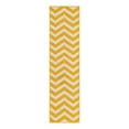 thumbnail image 2 of Unique Loom Outdoor Coastal Collection Area Rug - Dalgalar (2' x 8' Runner Yellow/Ivory), 2 of 11