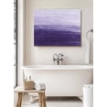 thumbnail image 6 of Purple Ombre Wall Art for Living Room,Canvas Picture Wall Decor for Bathroom Bedroom,Modern Abstract Art Ocean Oil Painting Painting Artwork for Office Kitchen Hallway Dining Room Home Decor 24"x32", 6 of 8