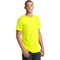 thumbnail image 4 of District Threads Young Mens Concert Tee Neon Yellow S., 4 of 4