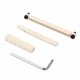 thumbnail image 1 of unbranded Accesorios De Puente Y Cejuela Para Guitarra De Hueso Con Destornillador Pequeño, 1 of 8