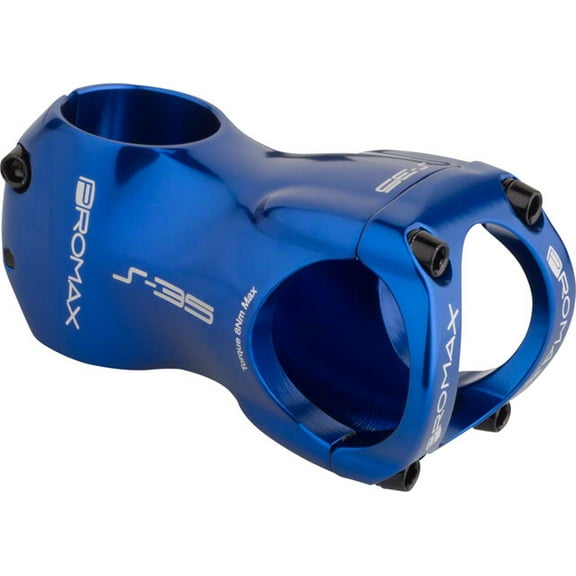 Promax S-35 Stem 60mm 0 Degree 1-1/8" Blue