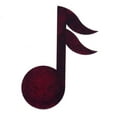 thumbnail image 1 of 7055 796762868537 Musical Symbol Metal Wall Art - 16th Note, 1 of 2