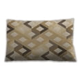 thumbnail image 1 of Ahgly Company Patterned Indoor Rectangular Khaki Gold Lumbar Throw Pillow, 13 inch by 19 inch, 1 of 5