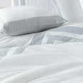 Chezmoi Collection Caprice White/Silver Comforter Set California King
