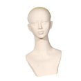 thumbnail image 3 of Cabeza de maniquí femenino con perchero para sombreros, circunferencia de 54 cm, soporte profesional para exhibición de pelucas. sin maquillaje, 3 of 8