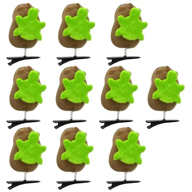 Juego de pinzas para el pelo de dibujos animados de capibara, pasadores de primavera bonitos y elegantes de PVC para mujeres y niñas, perfectos para a