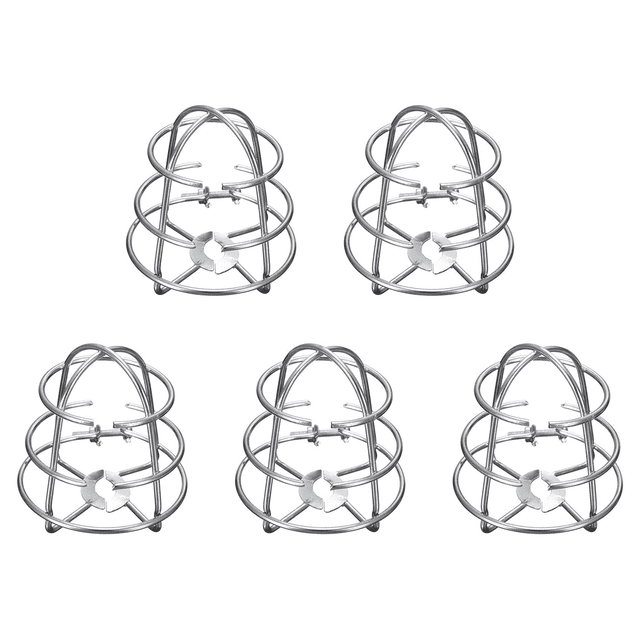 5X Protection de Tête d'Arroseur, Cadre de Protection de Tête d'Arroseur Encastré Chromé