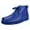 Royal Blue, variant on HAMARA JOE Men's Genuine Leather High Top Moc Toe Desert Chukka Male Casual Boots