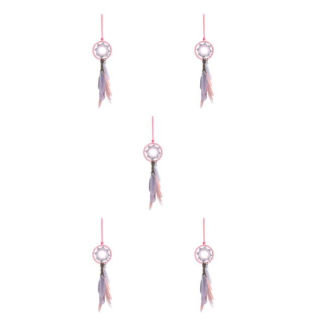 Guardoinrt Plumes Voiture Pendentif Rêve Capteurs Belle Large Application Cadeaux Merveilleuse Décoration Mélangé Signification Chanceux MS9180B 5Set