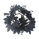 thumbnail image 5 of Anillos de vela Coronas de Halloween, Guirnaldas de hojas artificiales Candelabro de mesa Decoración para el hogar Anillos de portavelas para Stahes arce negro Macarena Corona de candelero, 5 of 8