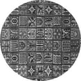 thumbnail image 1 of Ahgly Company Indoor Round Persian Gray Traditional Area Rugs, 5' Round, 1 of 1