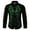 Green, variant on Vintage Button Down Cowboy Shirt for Men Western Long Sleeve Shirts Fall Country Embroidered Top Purple M