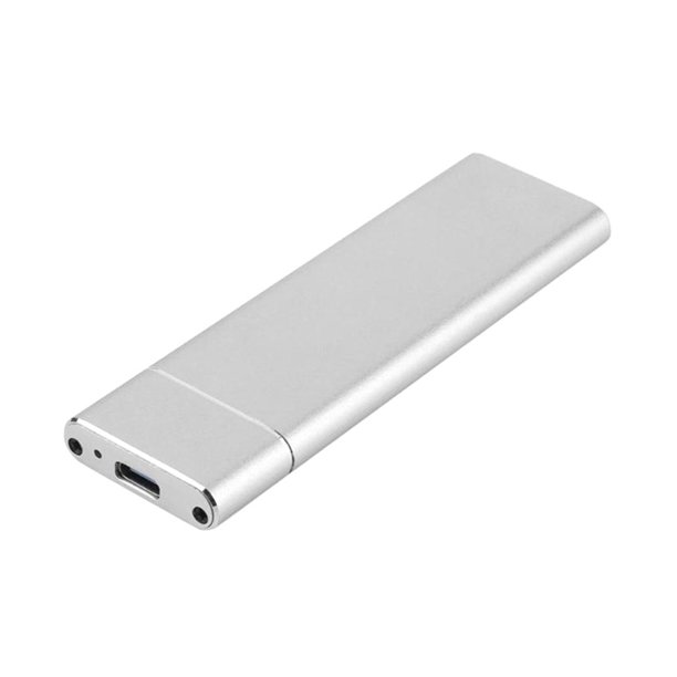 Caja de disco duro móvil M.2 NVME Caja de HDD Accesorios para computadora portátil (Plata) Ehuebsd Para estrenar