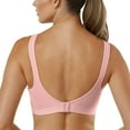 thumbnail image 6 of Summer Savings Akafmk Plus Size Womens Bras, Sports Bras for Women, Ladies Traceless Comfortable No Steel Ring Breathable Gathering Buckle Bra Woman Underwear Pink S, 6 of 6