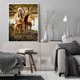 thumbnail image 3 of Cuadros Decorativos 5D DIY diamante pintura indios completo redondo taladro mosaico imagen Kit decoración de pared Tmvgtek embutido en tela, 3 of 9