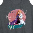 thumbnail image 3 of Disney Frozen 2 - Warms Hugs With Olaf - Women's Racerback Tank Top, 3 of 5