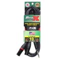 thumbnail image 3 of Cable Y ProX XC-SYXM10 de 10 pies 1/4 TRS-M estéreo a doble XLR3-M, 3 of 3