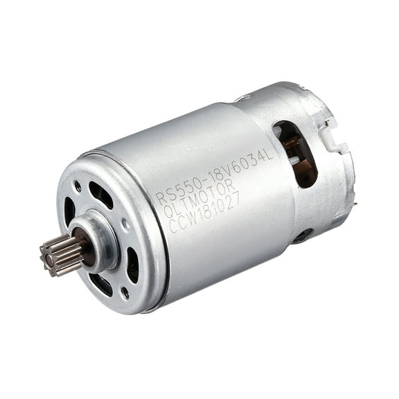DC 18V 19500RPM Electric Gear Motor 9 Teeth for Screwdrive Power Tool