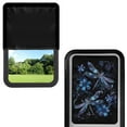 thumbnail image 2 of XYZCANDO Floral Dragonfly RV Door Window Shade Stylish RV Decor Foldable RV Sun Shade for Women RV Window Curtains for Inside Camper Camper Blackout Shades Fits for RV Interior Door Window Black, 2 of 7