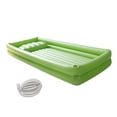 thumbnail image 2 of DOLITY Inflatable Bathtub Foldable Bed Shower for Elderly Bedridden Patients Adults Green, 2 of 9